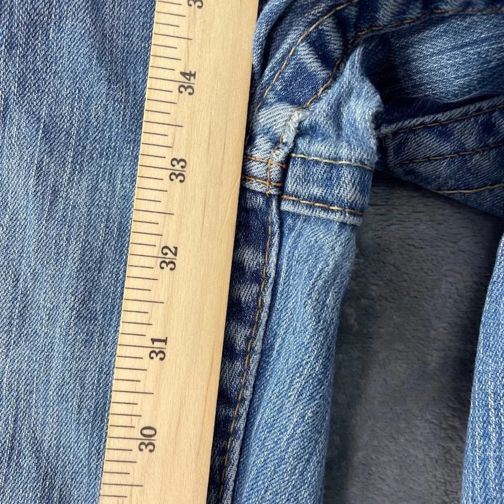 Vintage True Religion Mens 34x33 Bobby Relaxed Fit Straight Leg USA Made Jeans